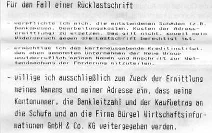 Kartenzahlung bei Penny