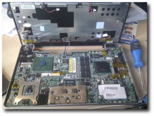 JVC MP-XP741 offen