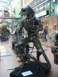 Altmetallkunst-Alien