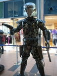 Altmetallkunst-Boba Fett