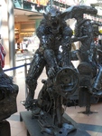 Altmetallkunst-Werwolf