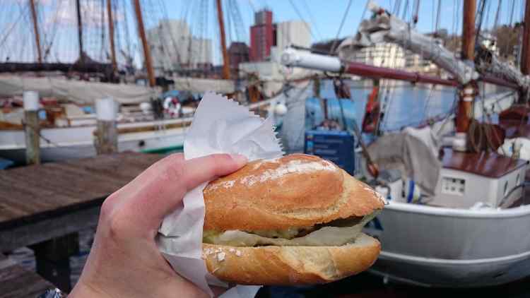 Fischbrötchen aus Bens Fischbude