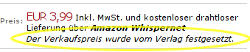 Screenshot Hinweis auf Verlagspreis