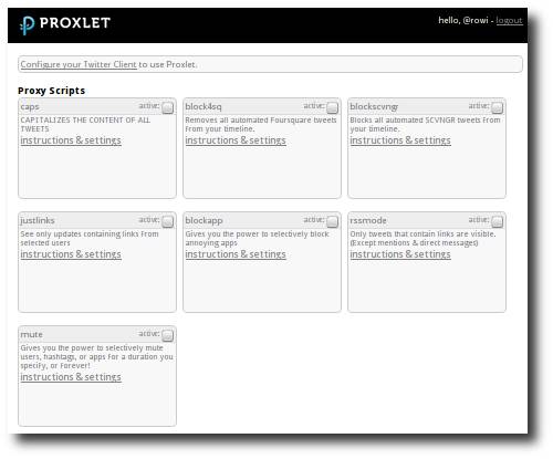 proxlet