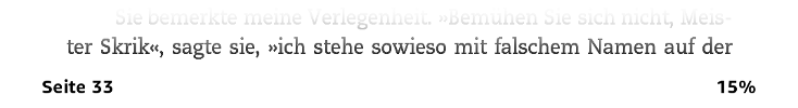 Seitenzahlanzeige beim Kindle