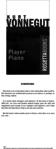 Kurt Vonnegut Player Piano