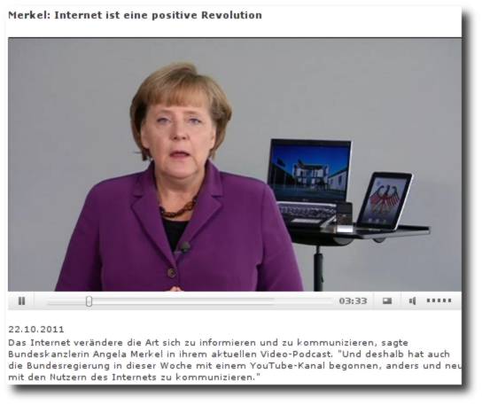 Merkel Podcast