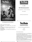 Perry Rhodan 2793 - Die Weltenbaumeister