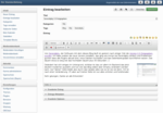 Serendipity 2.0 Backend - Eintrag schreiben