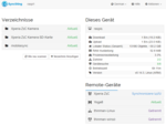 Syncthing - RaspberryPi - Dashboard