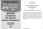 Warum mochten die Ritter keine Pommes?