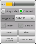 AsciiCamera Options