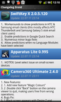Changelog Droid