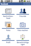 Facebook Startseite