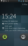 lockscreen calendar